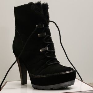Coach suede boots